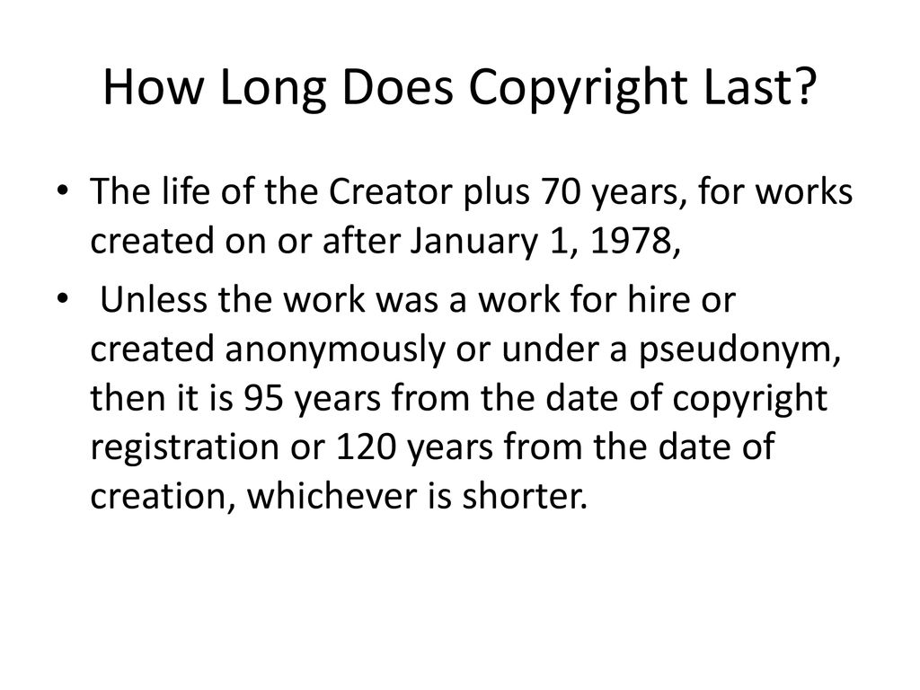 Basic Concepts Of Copyright Law And Compliance - Ppt Download