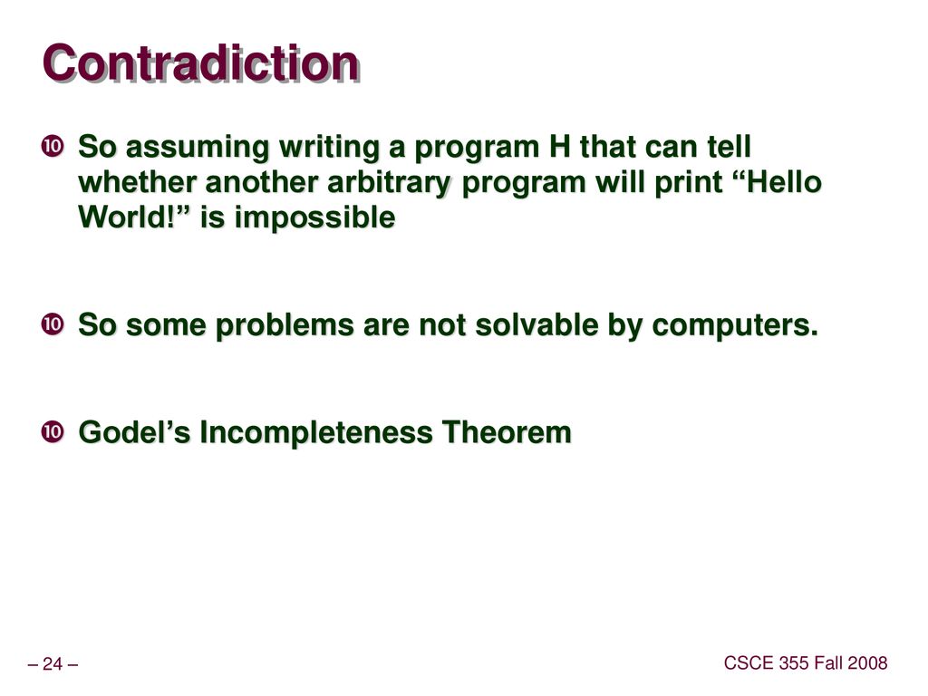 Lecture 23 Turing Machines II - ppt download