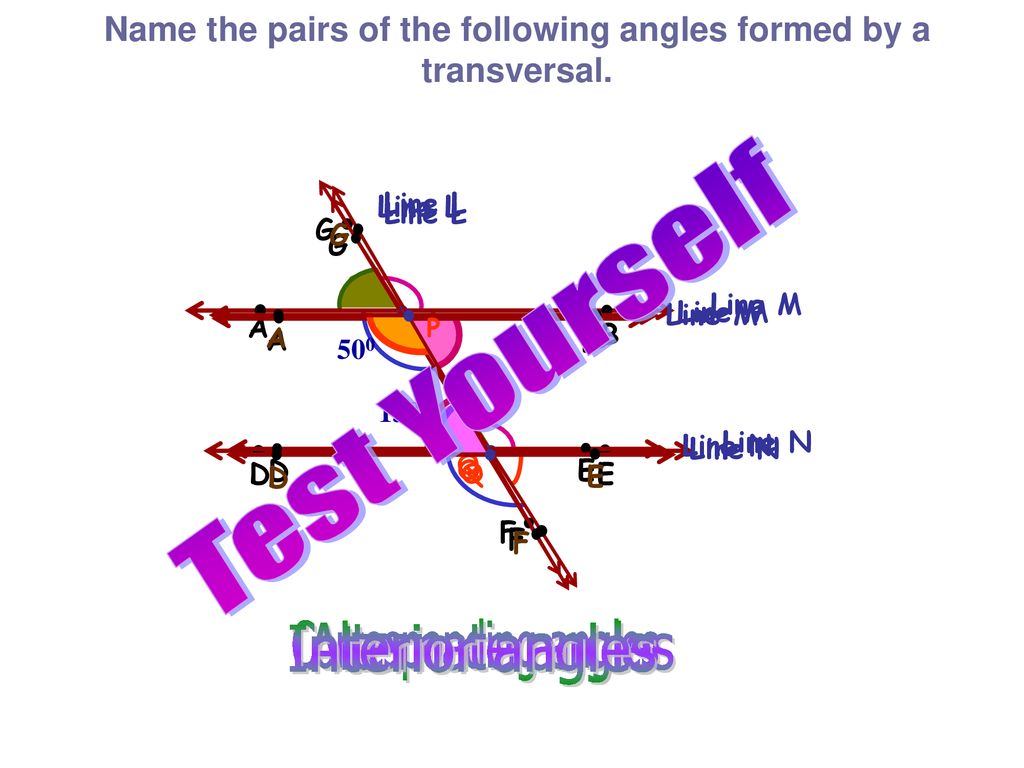 Parallel Lines And Transversals Ppt Download 6341