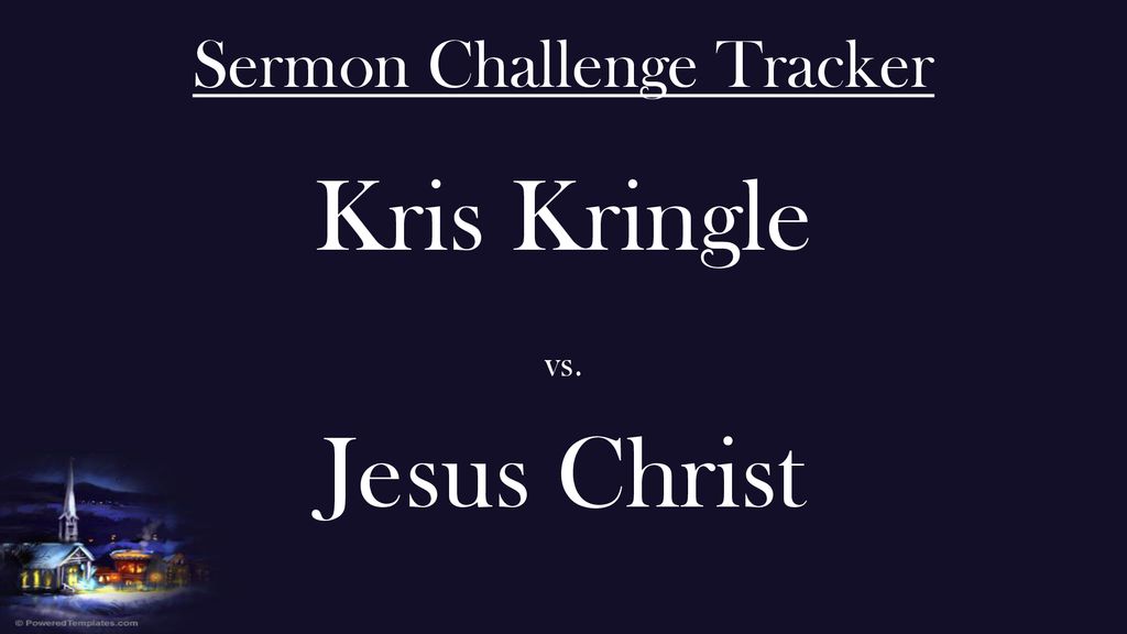 Sermon Challenge Tracker