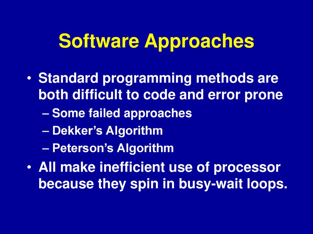 Synchronization CS Spring ppt download