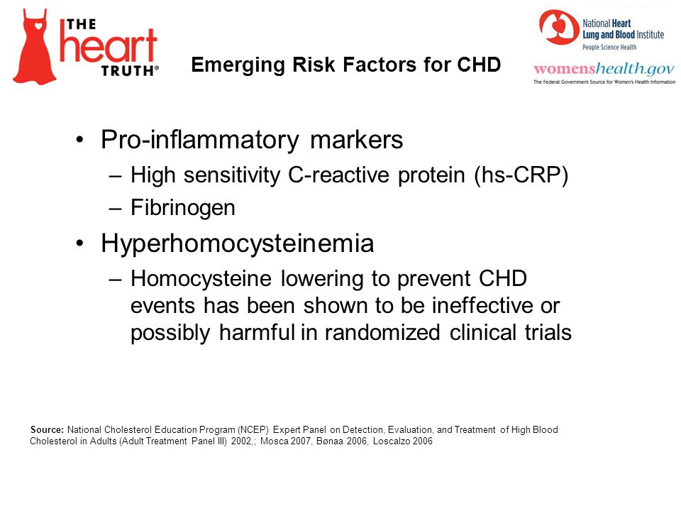 Emerging Risk Factors for CHD