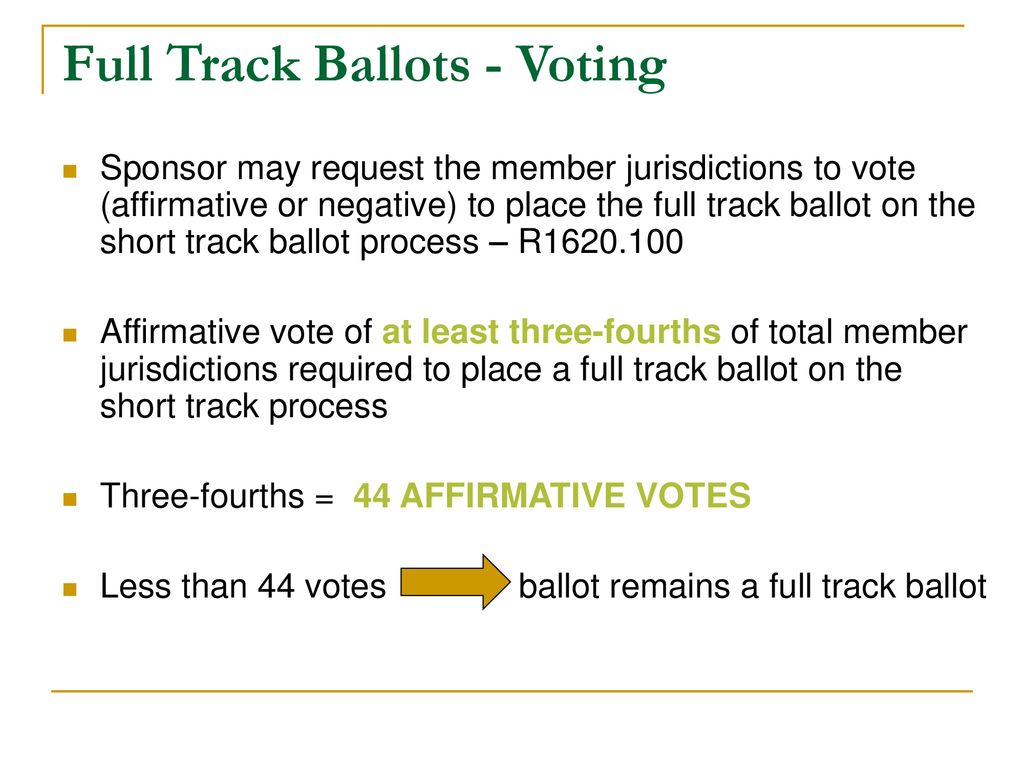 VOTING 101 -IFTA. - Ppt Download