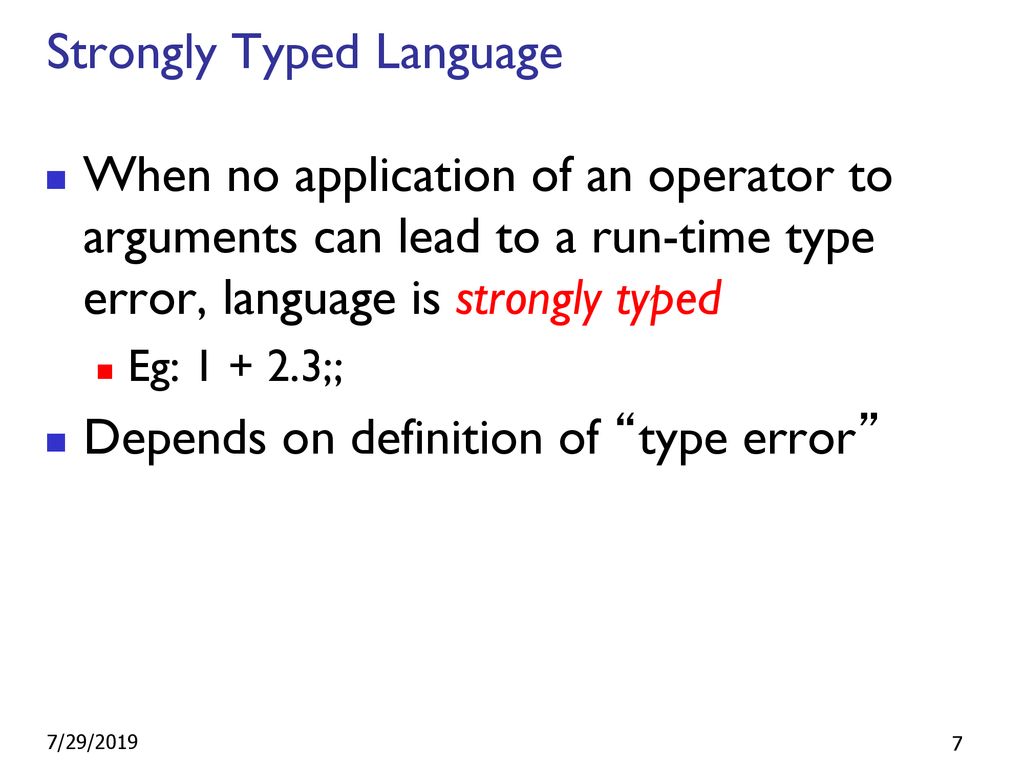 Programming Languages and Compilers (CS 421) - ppt download