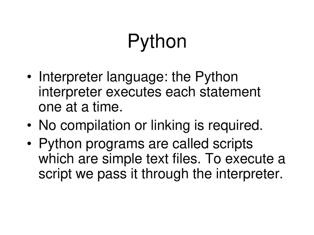 Introduction to Python - ppt download