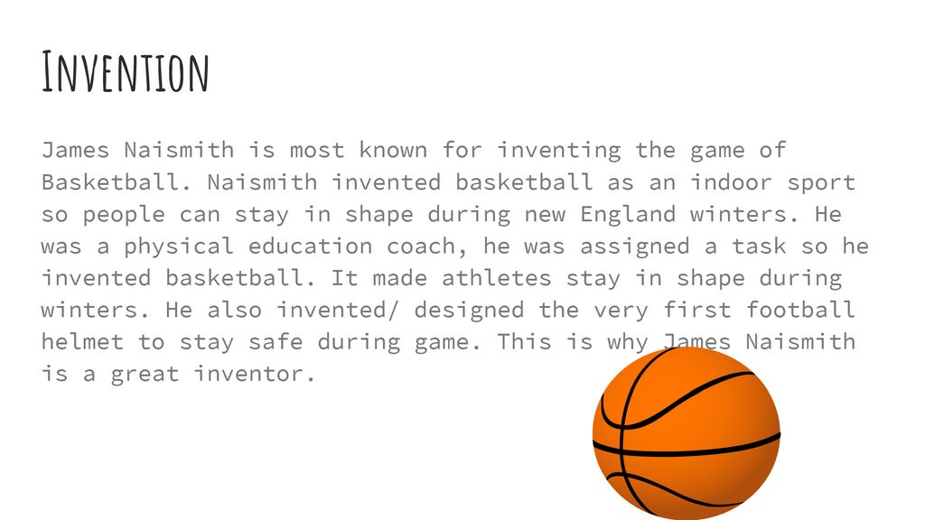 James Naismith Written by Anna Do. - ppt download