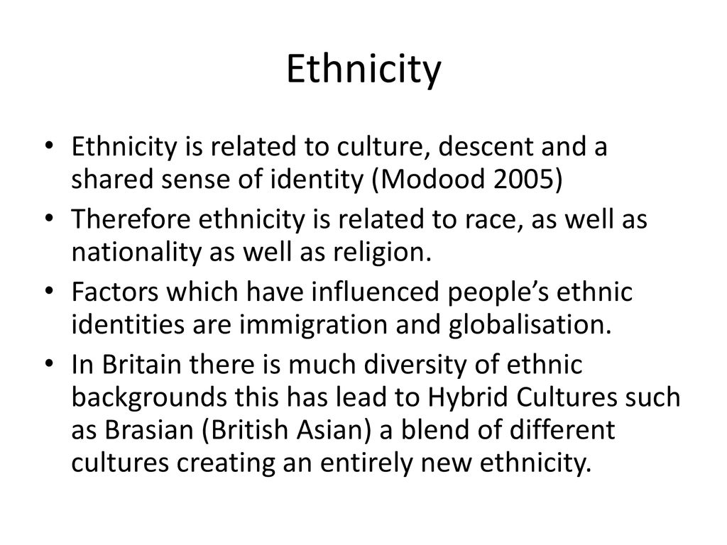Race and Ethnicity ppt download