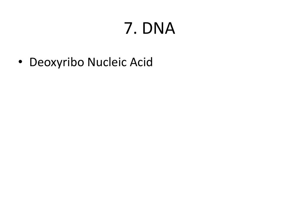 Nucleic Acids Vocabulary. - ppt download