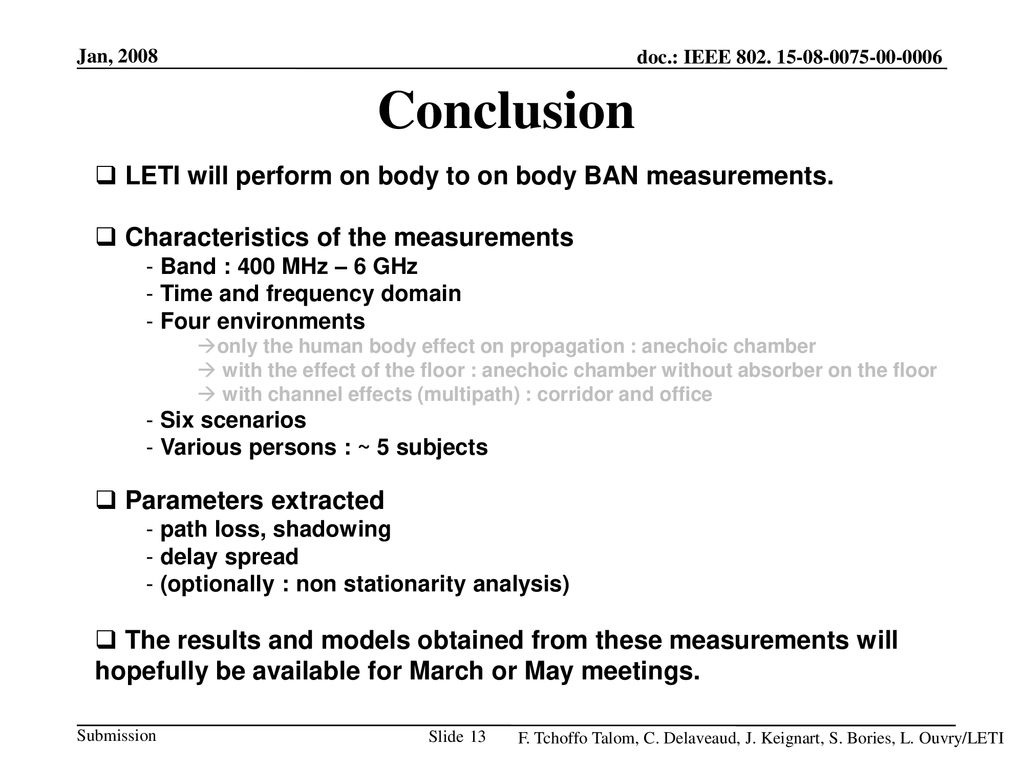 Project Ieee P Working Group For Wireless Personal Area