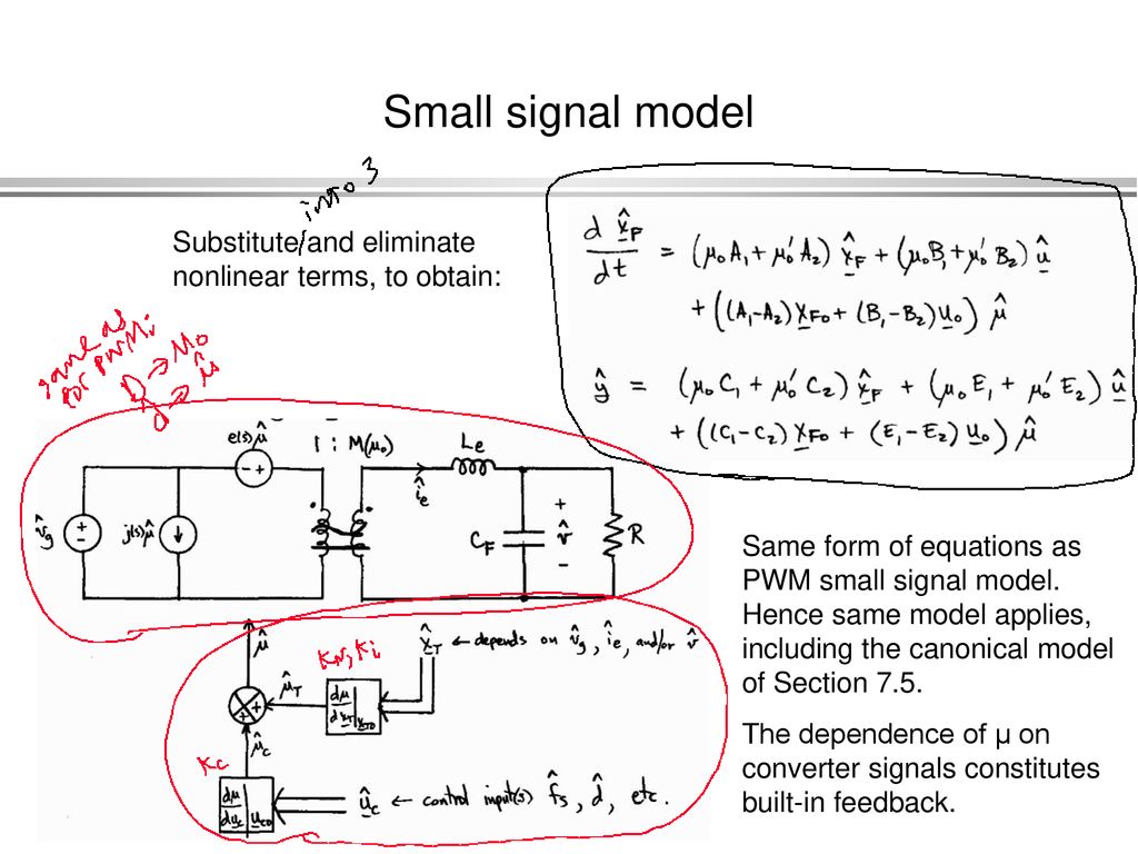 Ac Modeling Of Quasi Resonant Converters Extension Of State Space Averaging To Model Non Pwm Switches Use Averaged Switch Modeling Technique Apply Averaged Ppt Download