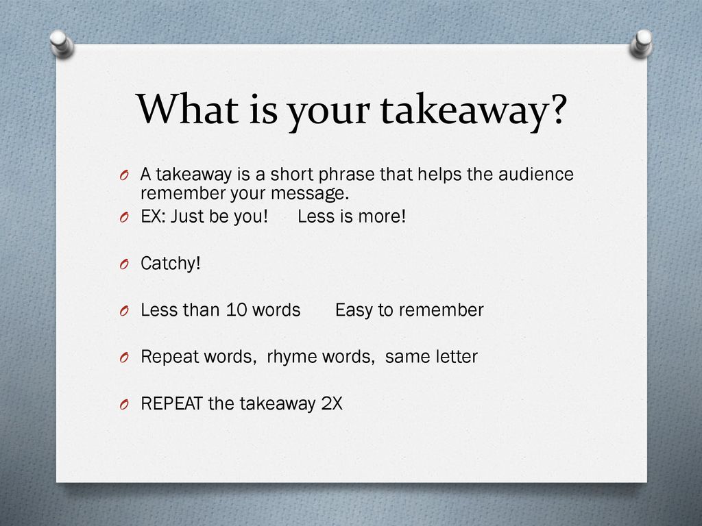 The Story Message Topic Purpose Audience Message Takeaway. - ppt download