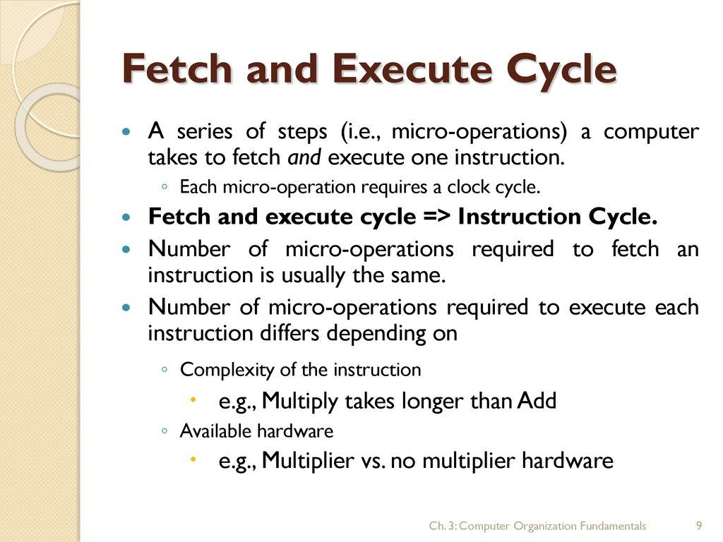 Chapter 3: Computer Organization Fundamentals - ppt download