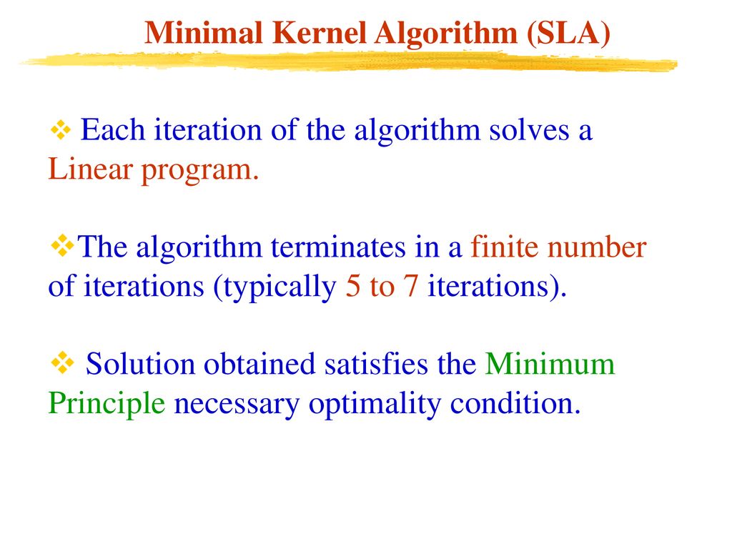 Minimal Kernel Classifiers - ppt download