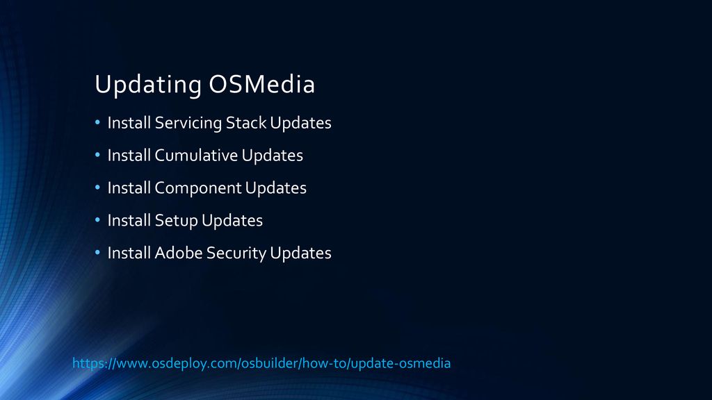 Advanced windows 10 offline servicing ppt download