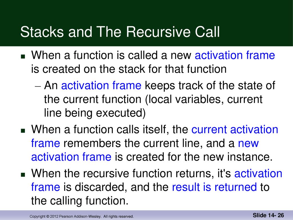 Chapter 14 Recursion ppt download