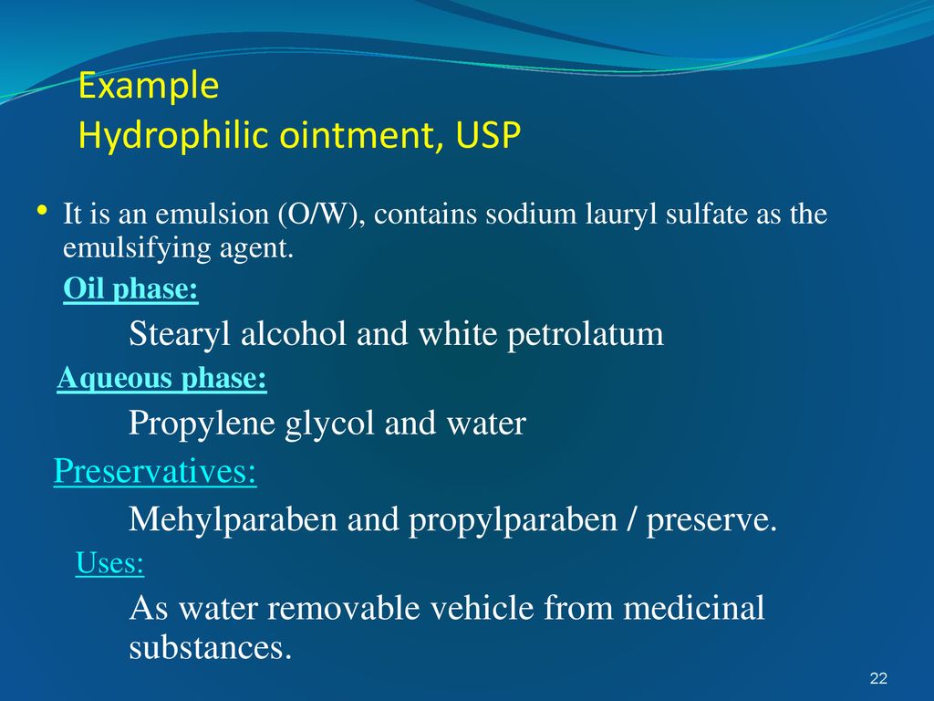 External Preparations Ointment - ppt download