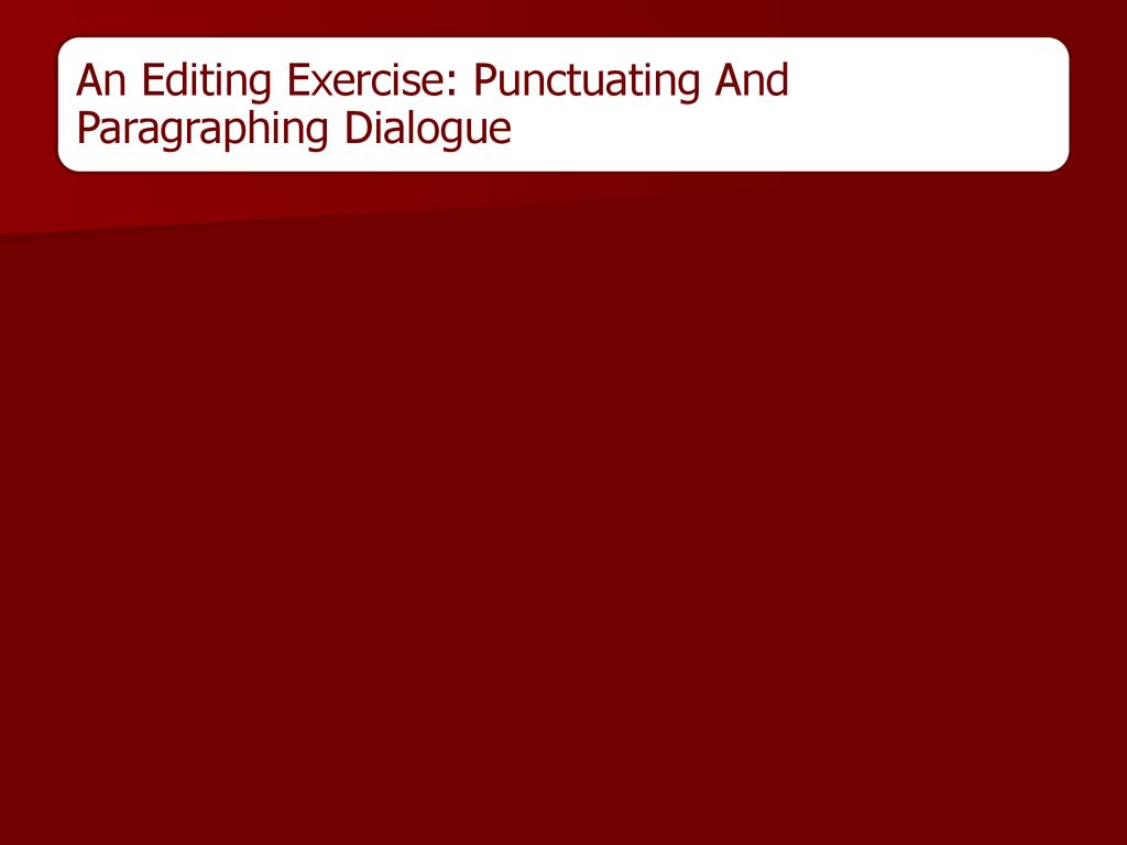 Punctuating Conversation Nancie Atwell, Lessons that Change Writers ...