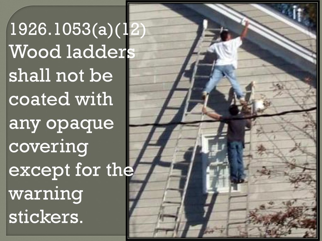 Ladder Safety For Experts - ppt download