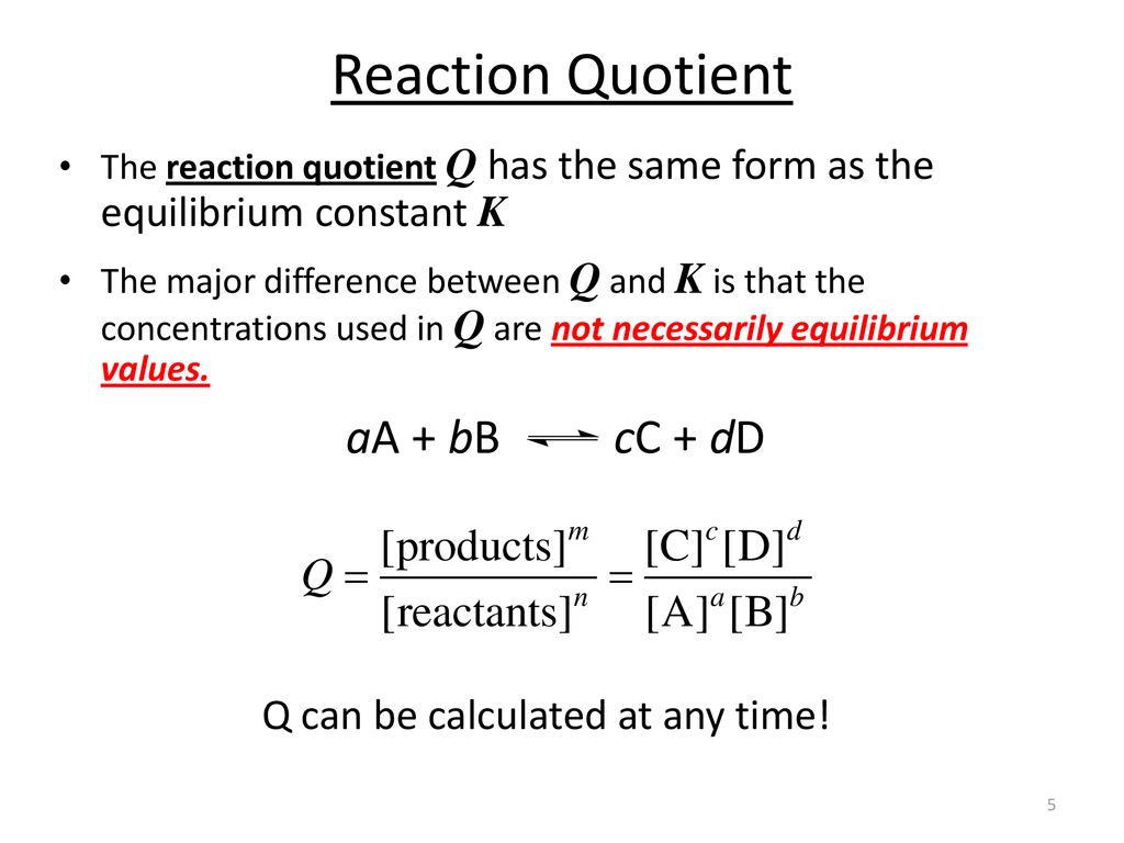 Equilibrium Constant I Have K Now What Cc Dd Ppt Download