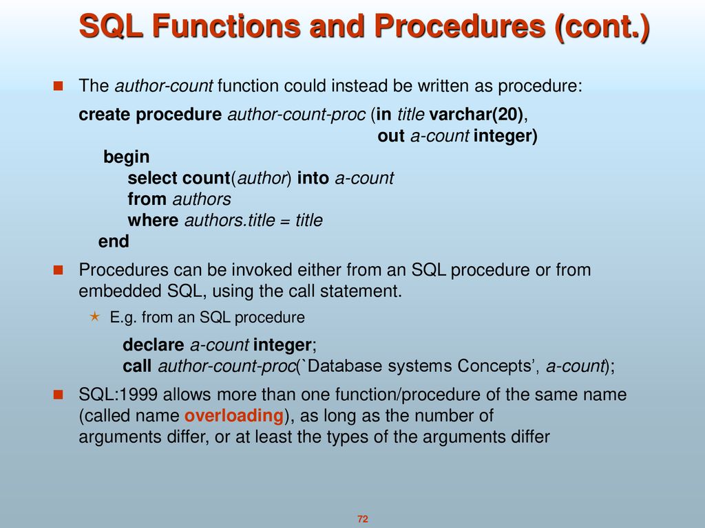 Advanced Database System Design - ppt download