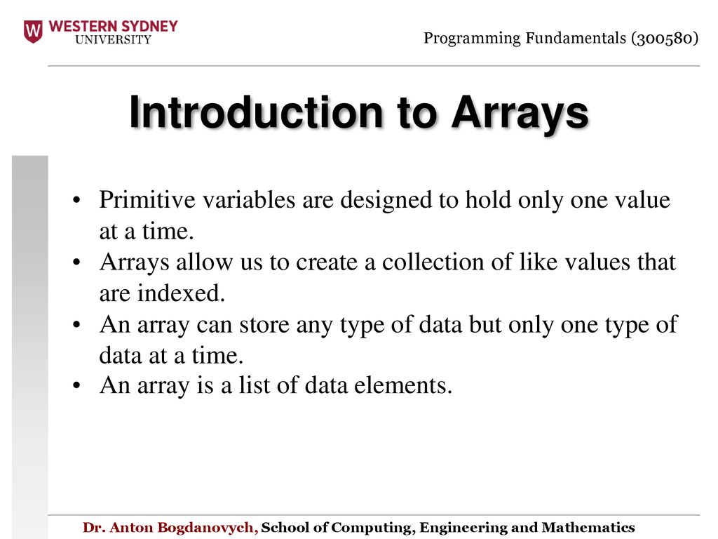 Programming Fundamentals - ppt download