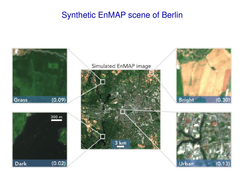 Synthetic EnMAP scene of Berlin