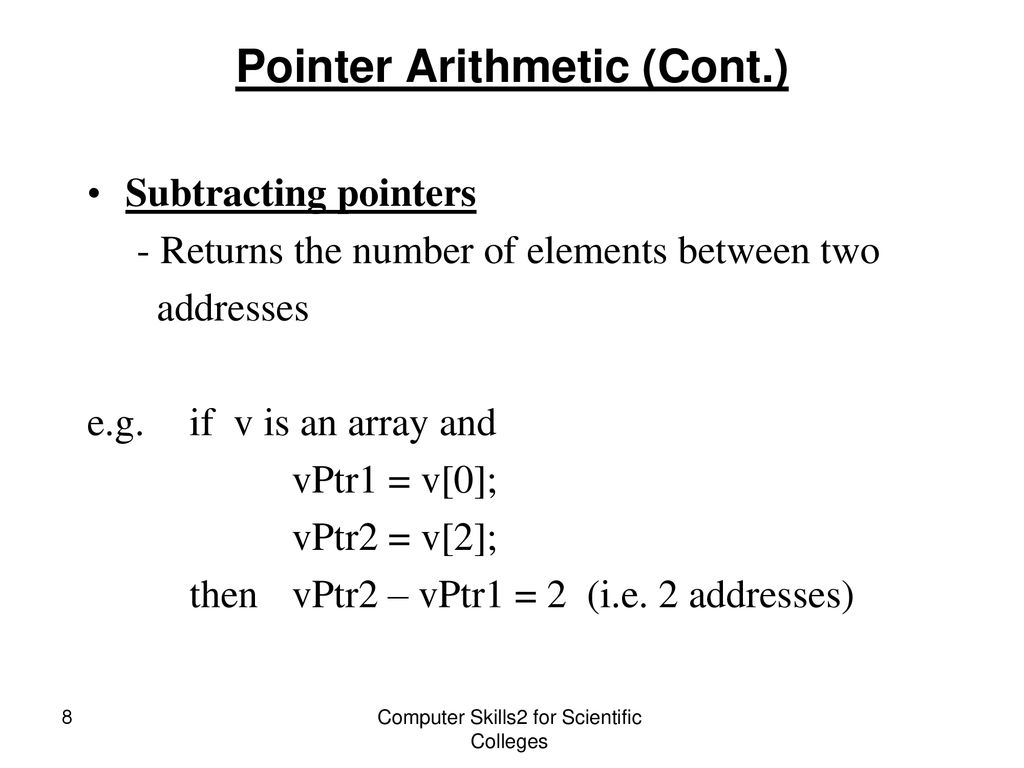 Programming fundamentals 2 Chapter 3:Pointer - ppt download
