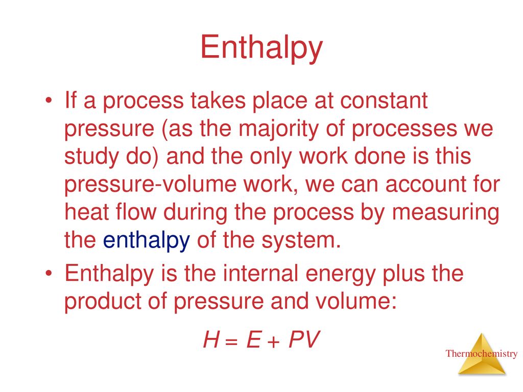 Enthalpy