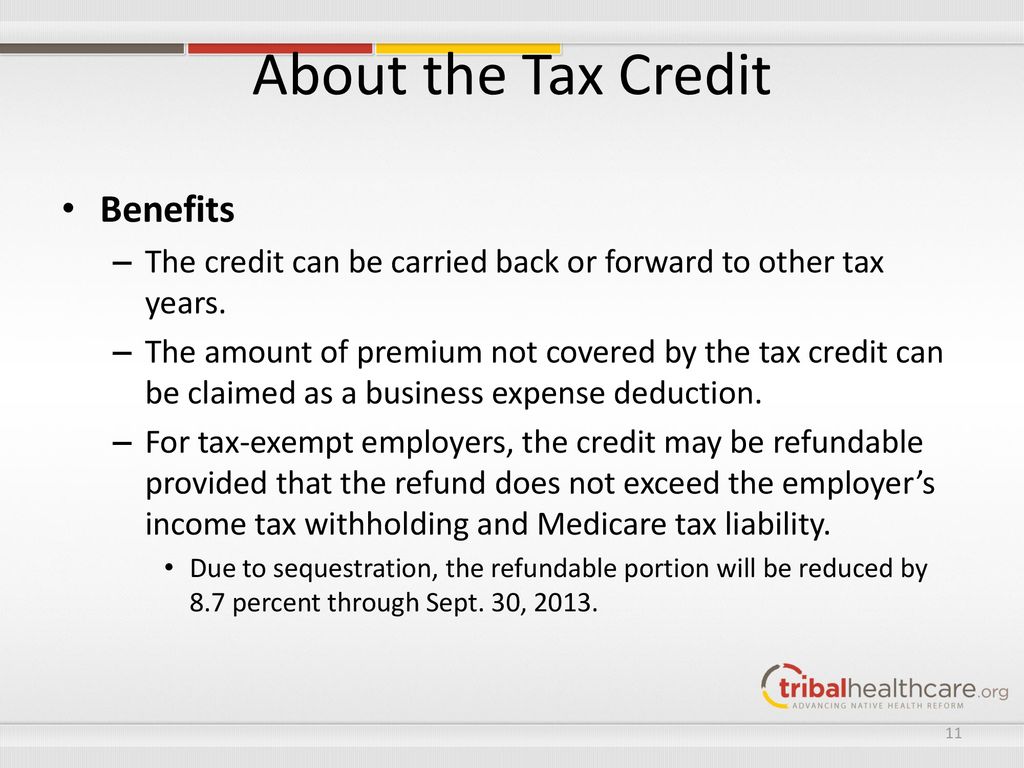 Small Business Tax Credit For Small Employers ppt download