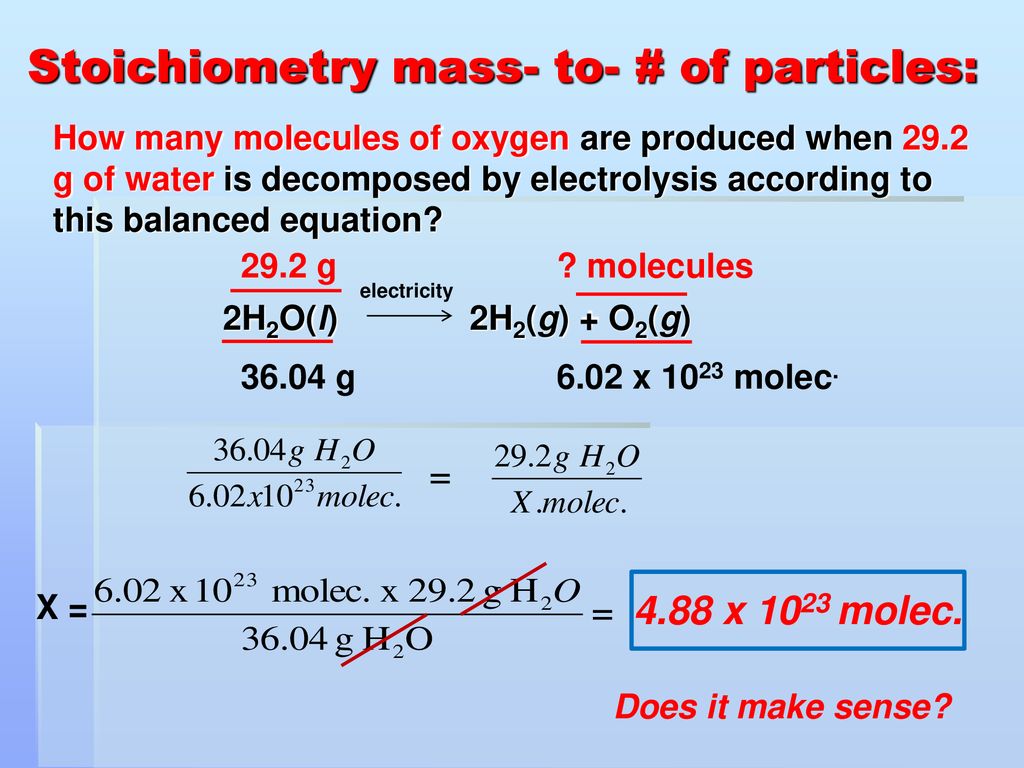 Stoichiometry Volume To Volume Ppt Download