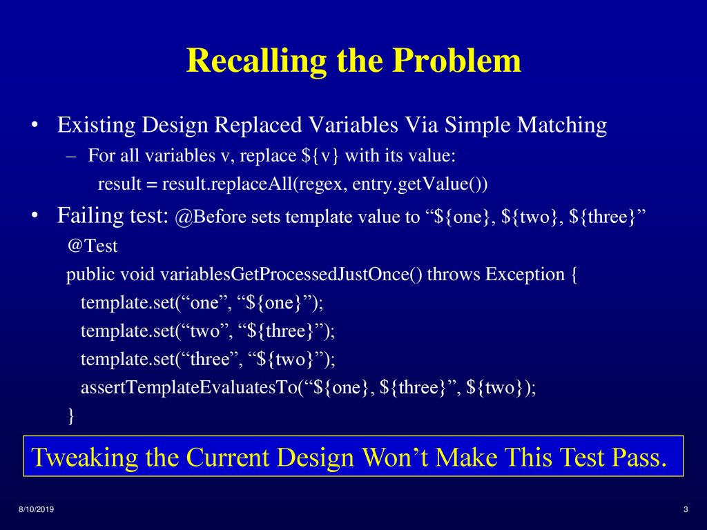Test Driven Lasse Koskela Chapter 3: Refactoring in Small Steps ppt