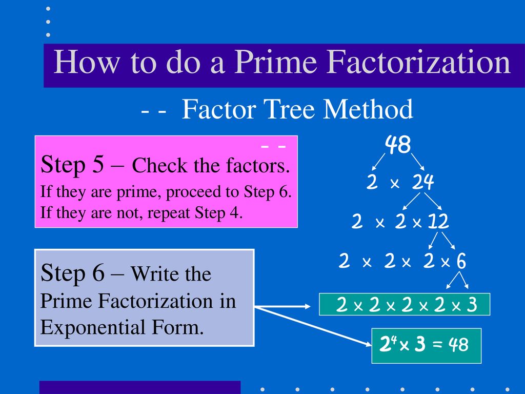 Prime Factorization, Prime Numbers & Composite Numbers ppt download