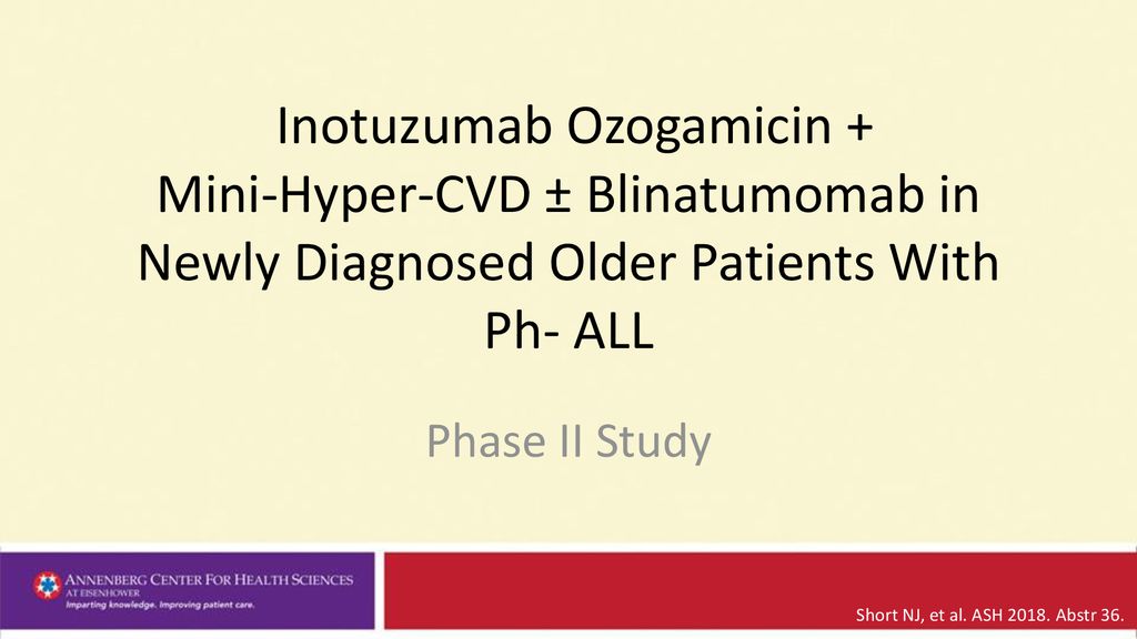 Acute Lymphoblastic Leukemia Posters And Abstracts From San