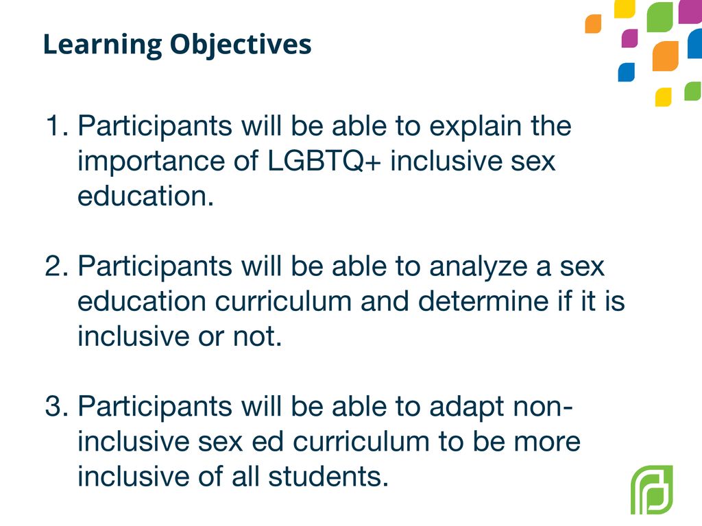 Sex Education For All Building Lgbtq Inclusive Sex Ed Programs Ppt Download