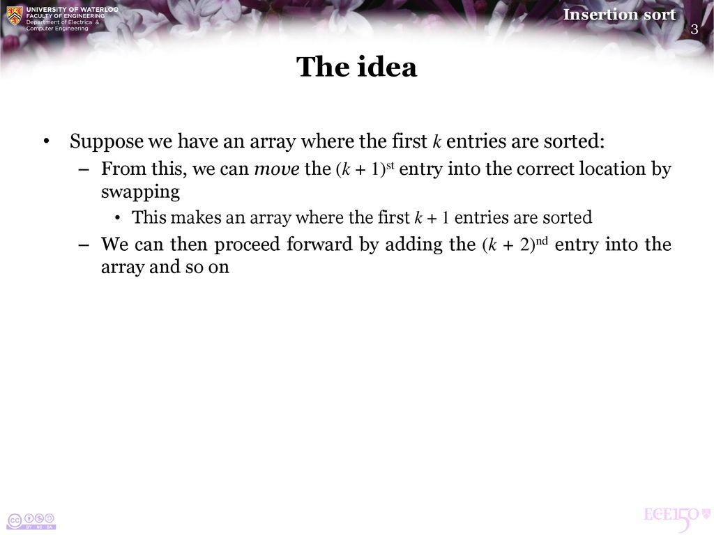 Insertion sort. ppt download