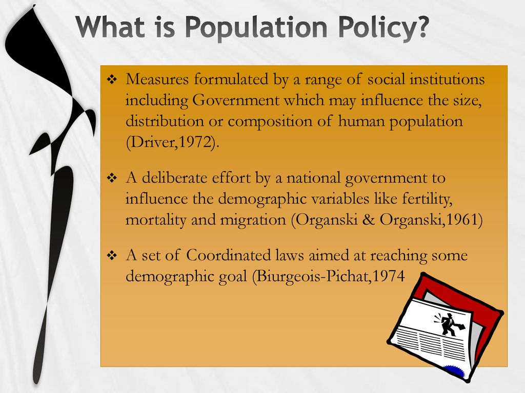 features of population policy