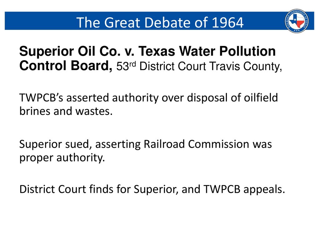 Meandering Through RRC & TCEQ’s Current MOU David W. Cooney, Jr. ppt