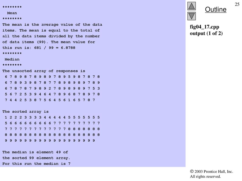 4.9 Multiple-Subscripted Arrays - ppt download