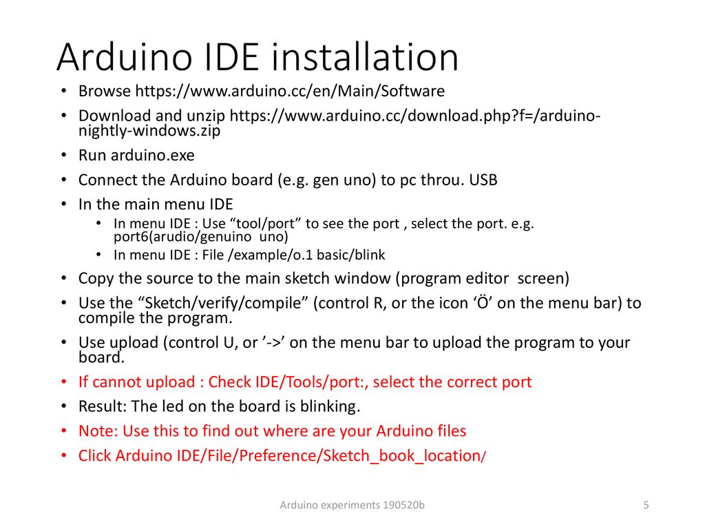 Arduino Ide 1 Installation Windows