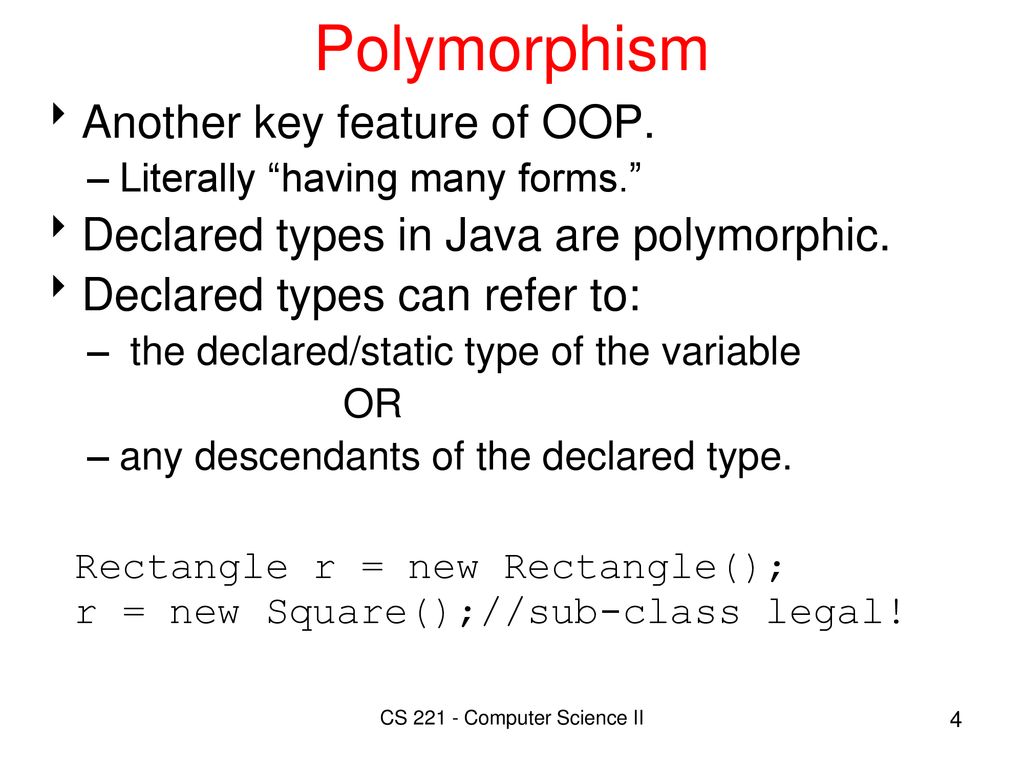 Polymorphism. - Ppt Download