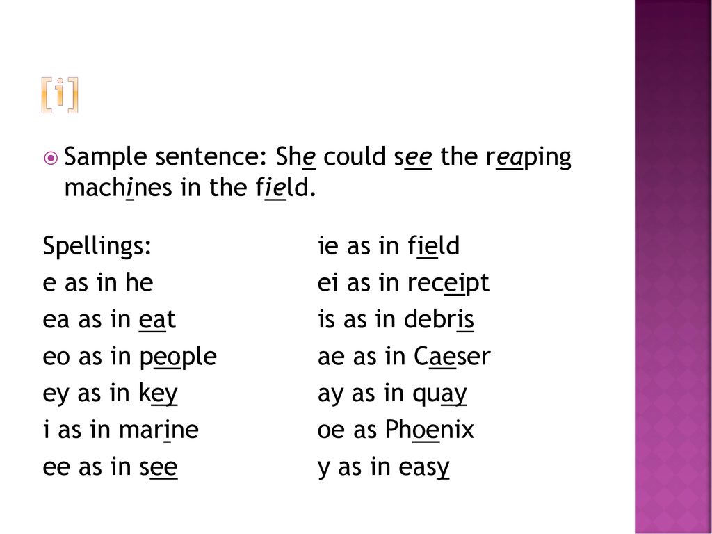 Front Vowels I I E E Ae Ppt Download Front Vowels I I E E Ae Ppt Download