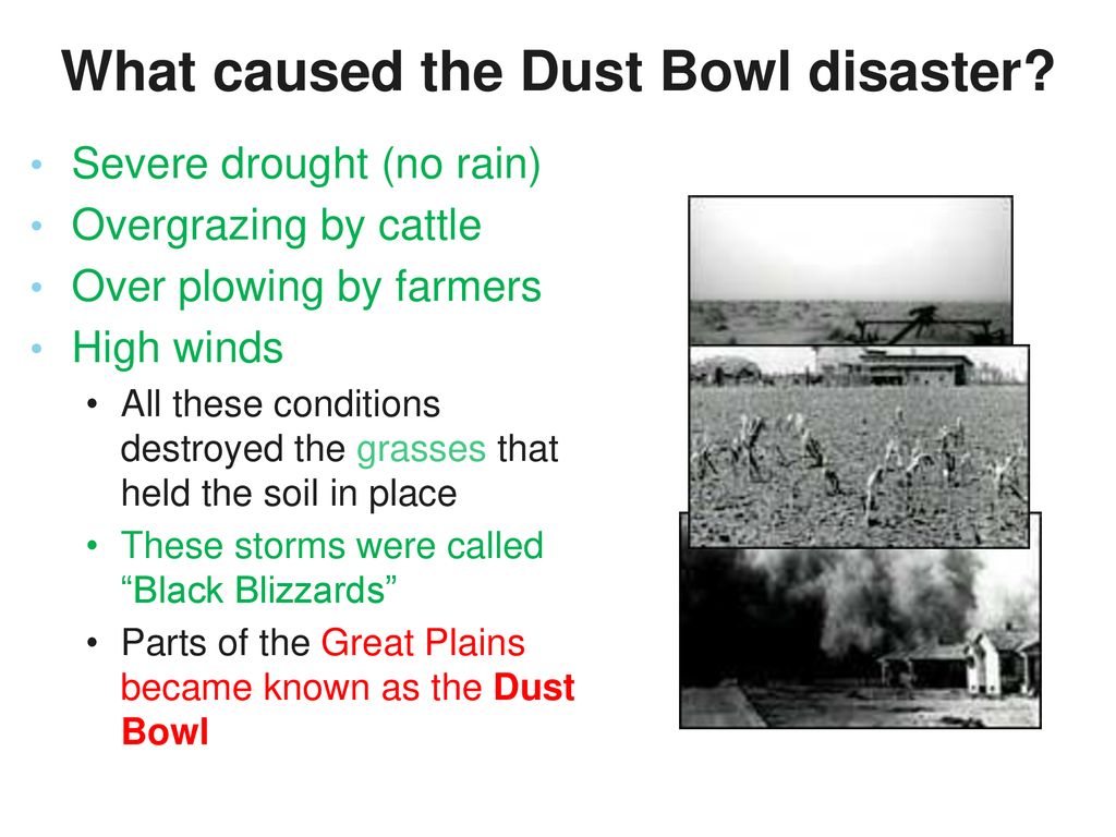 How Did Drought And Dust Storms Compound Depression Era Problems For Farmers The Dust Bowl Ppt Download