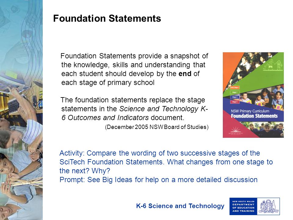 Foundation Statements
