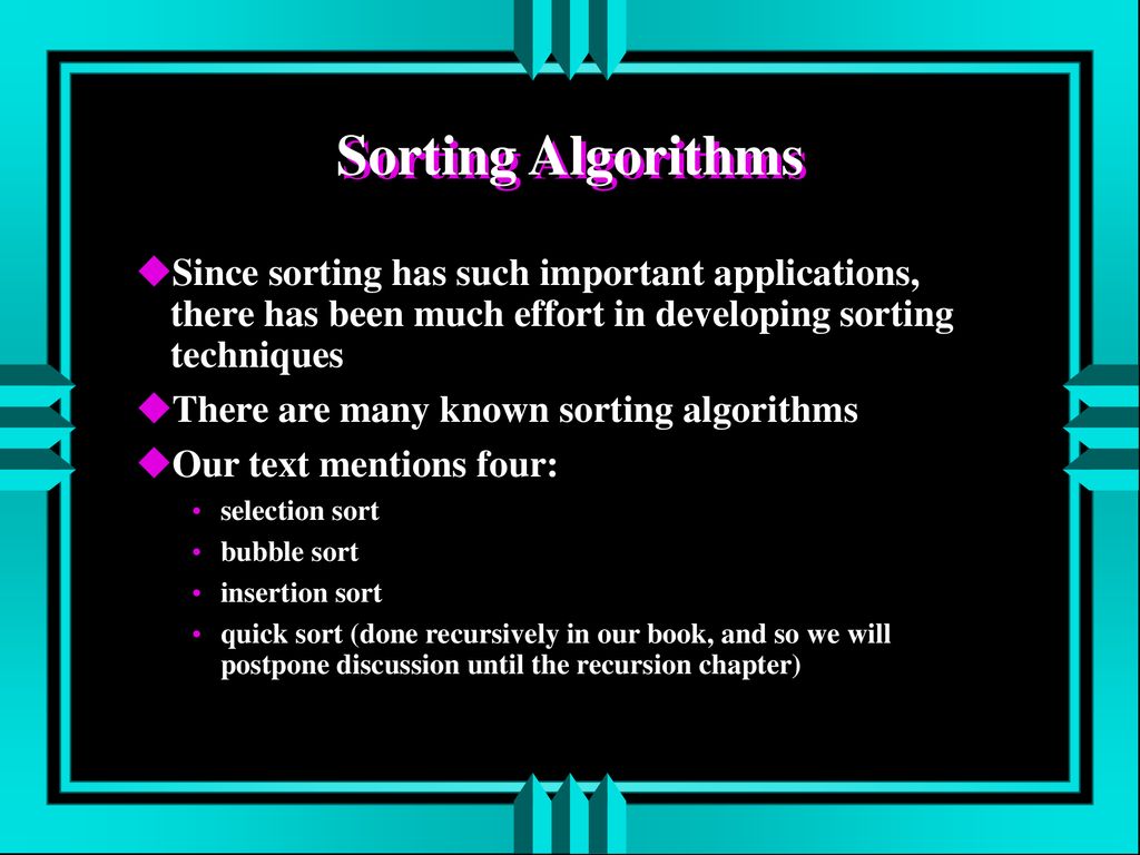 Sorting and Complexity - ppt download