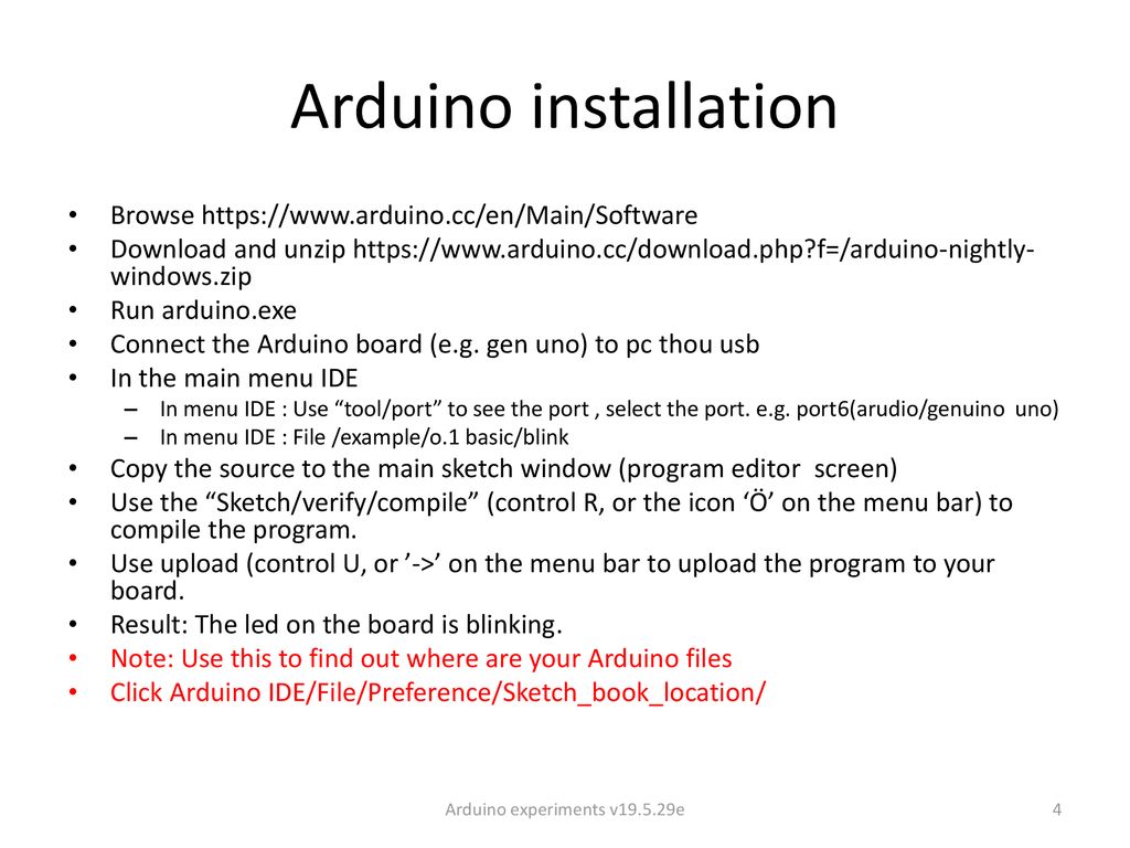 Introduction to Arduino IDE and Software - ppt download