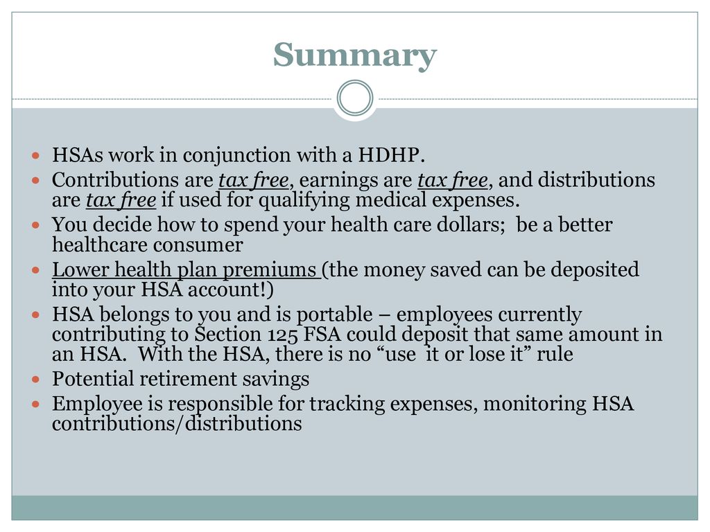 Understanding Your Health Savings Account (HSA) - Ppt Download