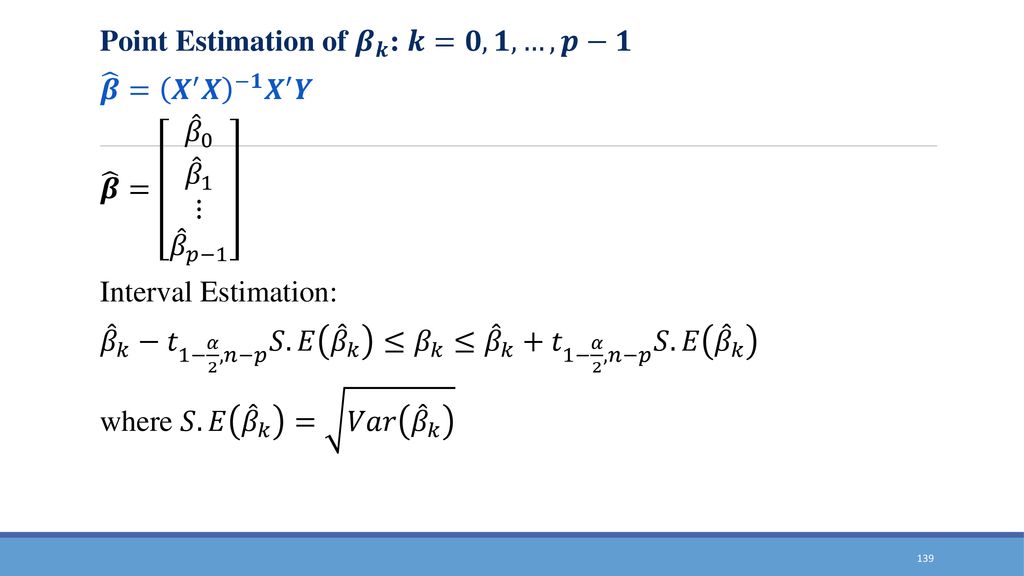 Stat 332 Regression Analysis Ppt Download