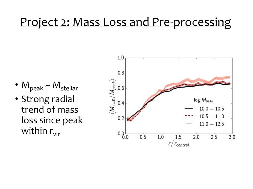 Project 2: Mass Loss and Pre-processing