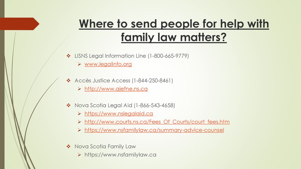 Family Law A Guide For Frontline Workers Ppt Download