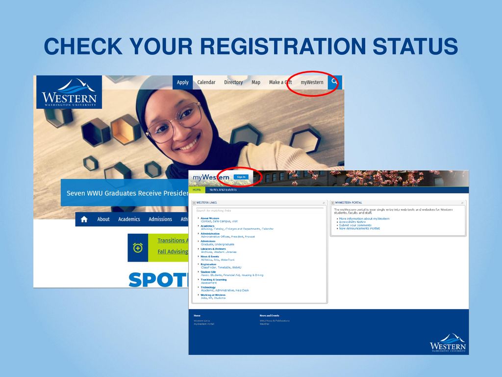 CHECK YOUR REGISTRATION STATUS
